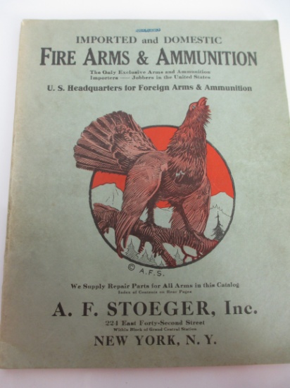 1925 A.F. Stoeger Inc Fire Arms & Ammunition Catalog
