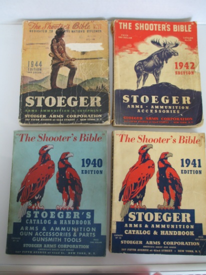 The Shooter's Bible 1940's Issues- Lot of 4