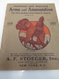 1929 A.F. Stoeger Arms & Ammunition Catalog