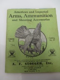 1933 A.F. Stoeger Arms & Ammunition Catalog