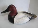 15 inch Randy Tull Ducks Unlimited Carved Canvasback Decoy