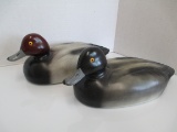 Pair of 14 inch Herters Inc Plastic Vintage Decoys