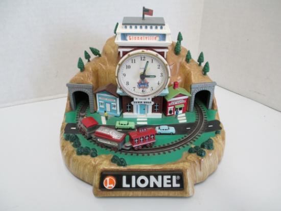 Lionel Clock- Makes Train Noises!