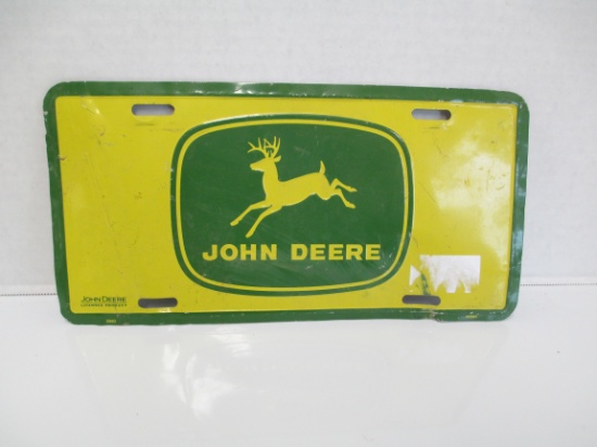 12"x6" John Deere Vanity License Plate