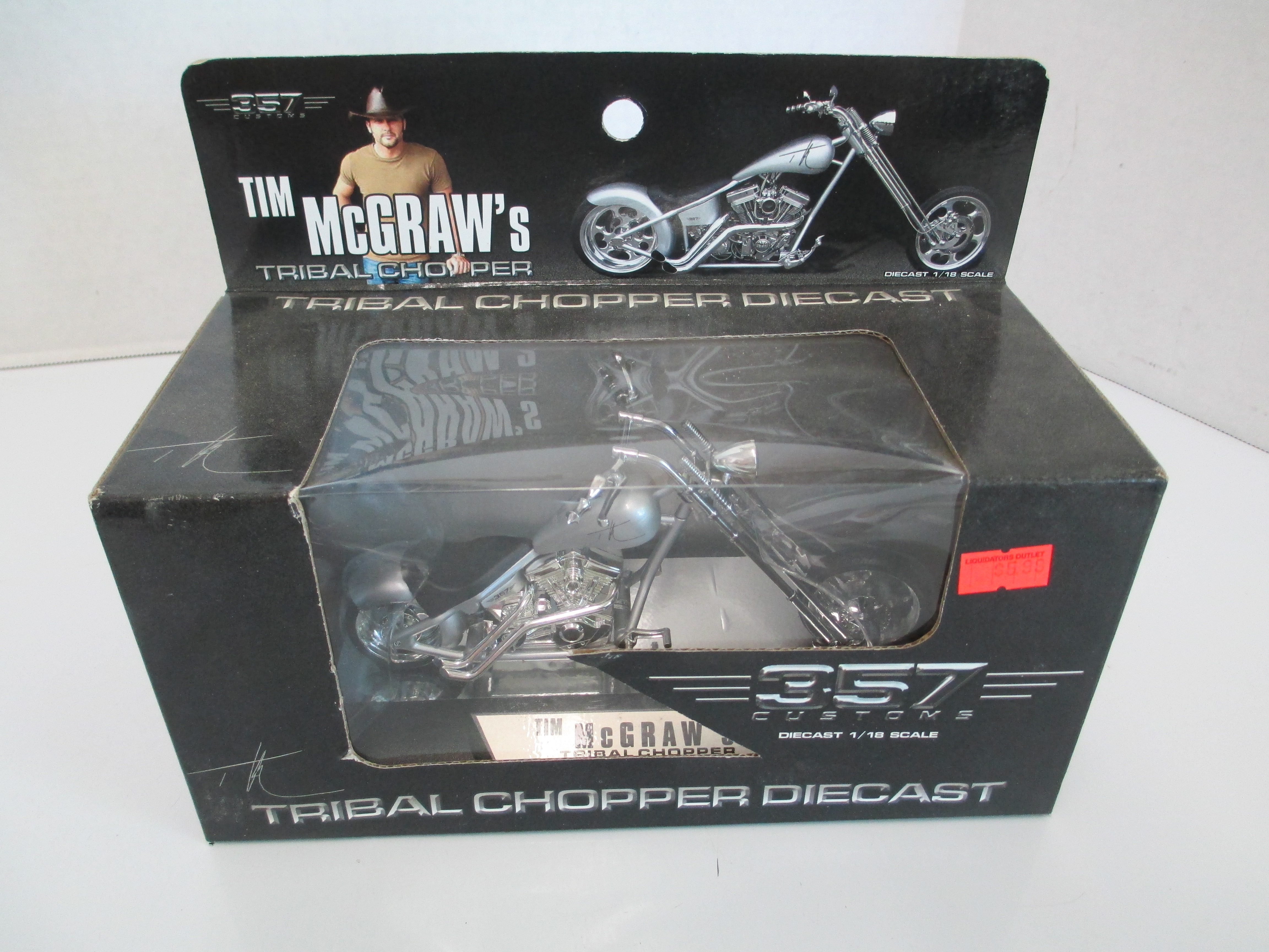 Tim McGraw's Tribal Chopper 357 Customs Diecast Proxibid