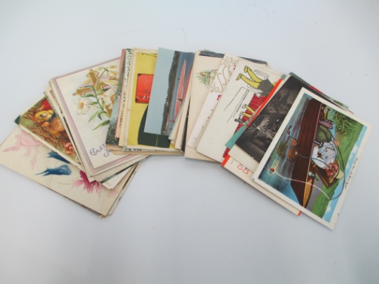 Early 1900's Postcards- Mixed Lot of Approximately 50 (A)