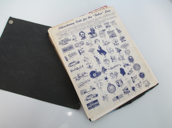 Salesman Sample Pocket Ledger Catalog