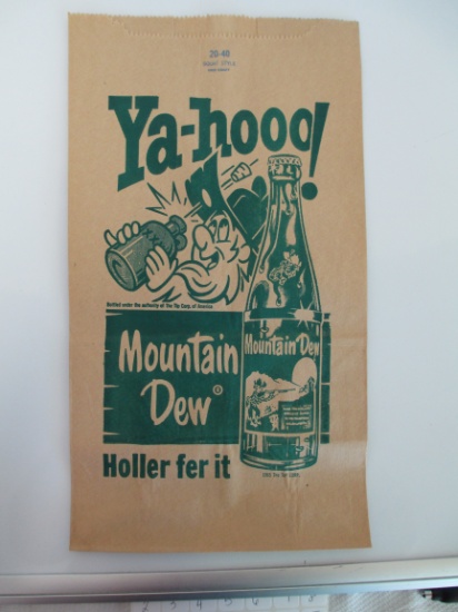 1965 Yahoo! Mountain Dew Bag