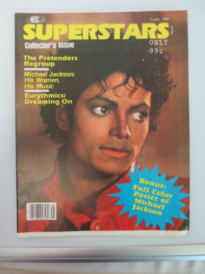 Michael Jackson Superstars Collector's Issue Full Size Poster