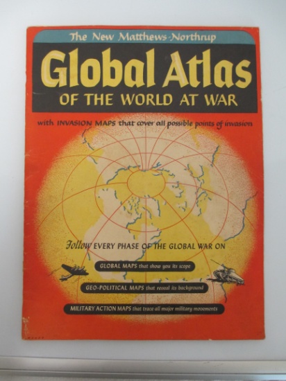 1943 Global Atlas of the World at War