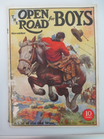 1931 The Open Road for Boys 10 Cent Magazine