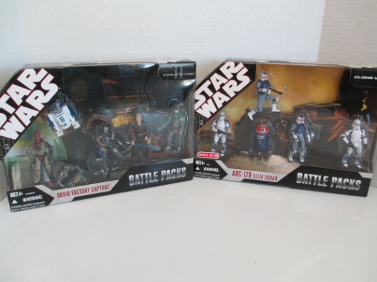 Star Wars Battle Packs- Lot of 2 (A)