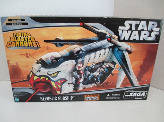 Star Wars Republic Gunship- Firing Blaster Cannons