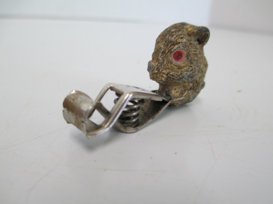 Crazy Squirrel Brass Roach Clip