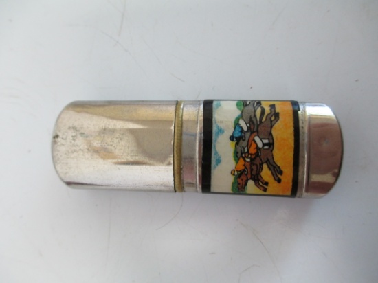 Outstanding Vintage Horseracing Lighter