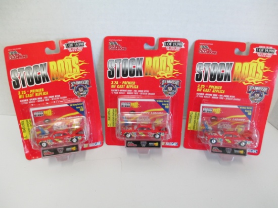 Lot of 3- Racing Champions Kelloggs Fruit Loops Die Cast Cars