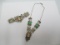 Antique European Wirework Cameo Bracelet & Necklace Set