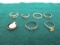 Sterling Silver Rings- Lot of 7