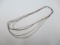 Liquid Silver 5-Strand Necklace
