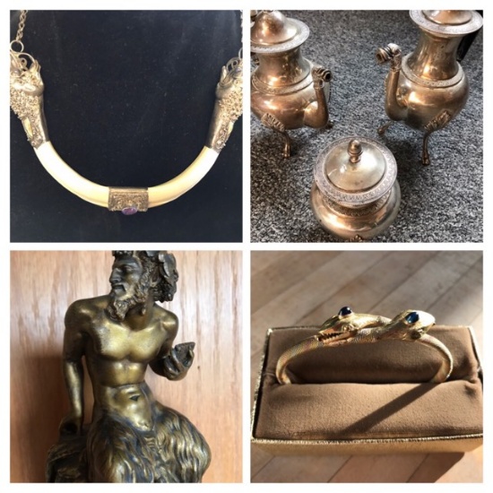 Antiques Estate Auction - Jewelry, Silver, Coins