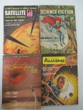 Lot of 4 1940's-1950's Science Fiction Books