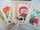 1970's Greeting Card Prototypes- Holiday