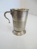 Collapsible Silver Drinking Cup