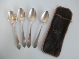 Tiffany & Co. Sterling Silver Spoons- Lot of 4