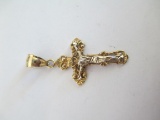 10K Gold Religious Cross