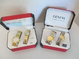 Geneva Classic Collection Watches- New in Box