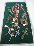 Cross Necklaces- Lot of 9