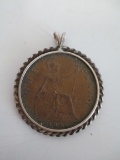 1936 One Penny Pendant