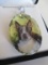 Danbury Mint Boston Terrier Necklace on Sterling Chain