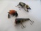 Lot of 3- Heddon and Other Vintage Baits