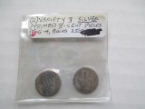 Pair of Silver Trimes