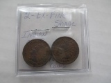 1906 and 1907 Indian Cents