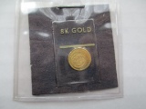 8K gold Veinte Peso Piece