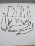 Diamante Necklaces- Lot of 7