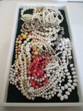 Estate Beaded and Pearl Necklace Lot