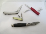 Lot of 4- Vintage Knives