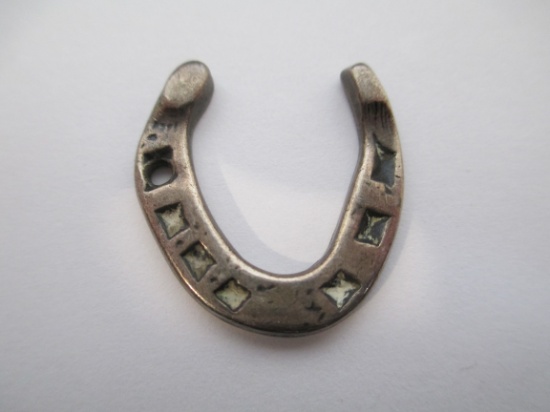 Very Unique Sterling Silver Horseshoe Charm