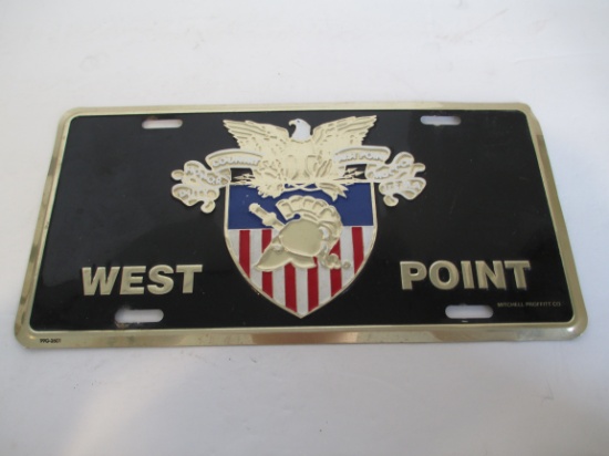 Westpoint Military Academy License Plate