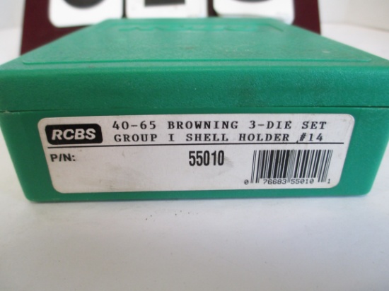 RCBS 40-65 Browning 3-Die Set