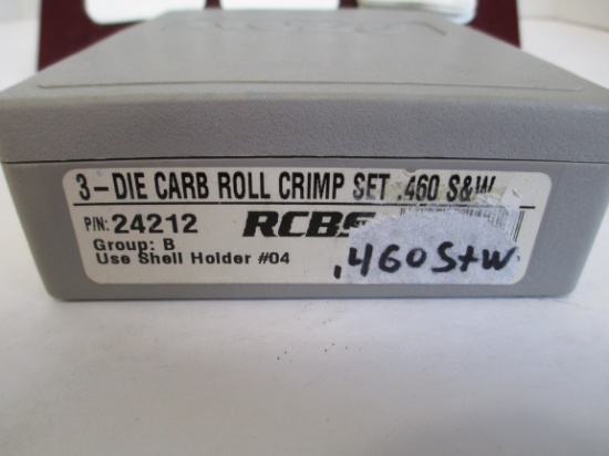 RCBS .460 S&W Die Carb Roll Crimp Set