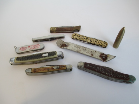 Vintage Pocketknife Lot & Blatz Opener