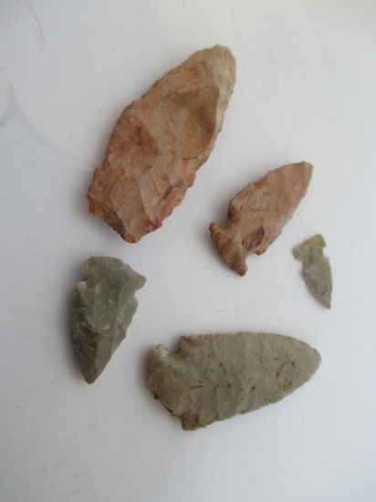 Arrowheads- Lot of 5