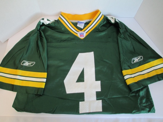 Green Bay Packers Brett Favre NFL Equipment Reebok Jersey