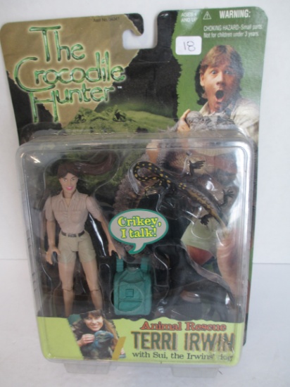 N2 Toys Crocodile Hunter Talking Terri Irwin Action Figure