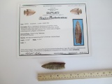 Clovis Point-Early Paleo (12,000-10,600 B.P.)