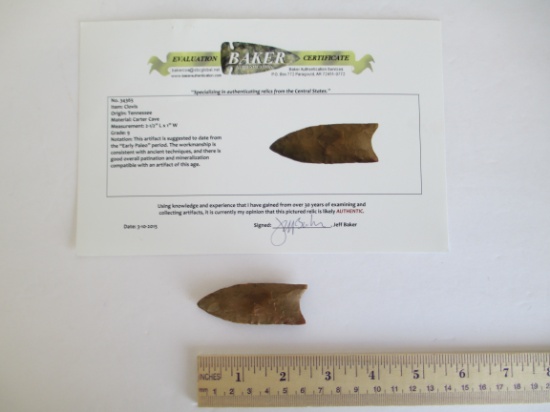 Clovis Arrow Point